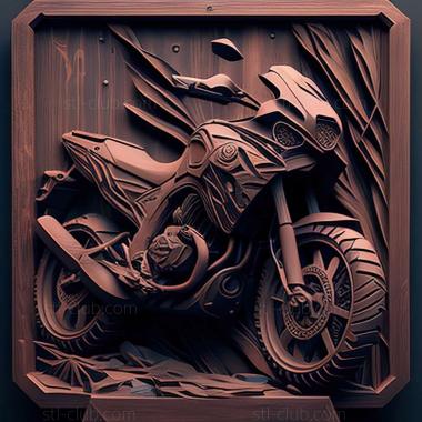 3D мадэль BMW F 700 GS (STL)